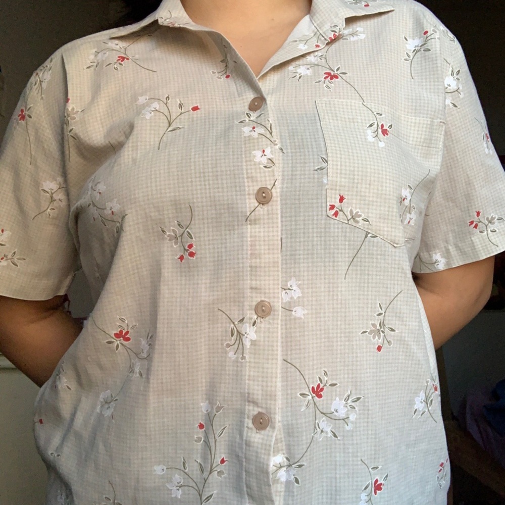 Cottage Core Button Up - image 2